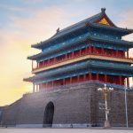 Porta Qianmen o Zhengyangmen, Pechino, Cina