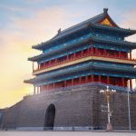 Porta Qianmen o Zhengyangmen, Pechino, Cina