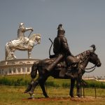 Statua equestre di Genghis Khan, Tsonjin Boldog, Mongolia