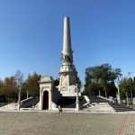 Tomba di Talat Pasha vicino al monumento a Abide-i Hürriyet, Istanbul, Turchia