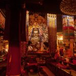Interno del monastero Jokhang, Lhasa, Tibet